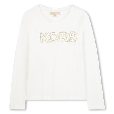 T-shirt de manga comprida em jersey MICHAEL KORS GIRL