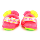 Chinelos em malha polar BILLIEBLUSH 
                    GIRL
