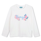 Camiseta de manga longa KENZO KIDS 
                    GIRL