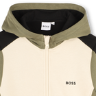 Cardigan com capuz BOSS 
                    BOY