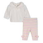 Conjunto de moletom e legging BILLIEBLUSH 
                    MENINA