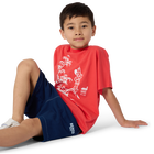 Cal&ccedil;&otilde;es bermudas de cintura el&aacute;stica KENZO KIDS 
                    BOY