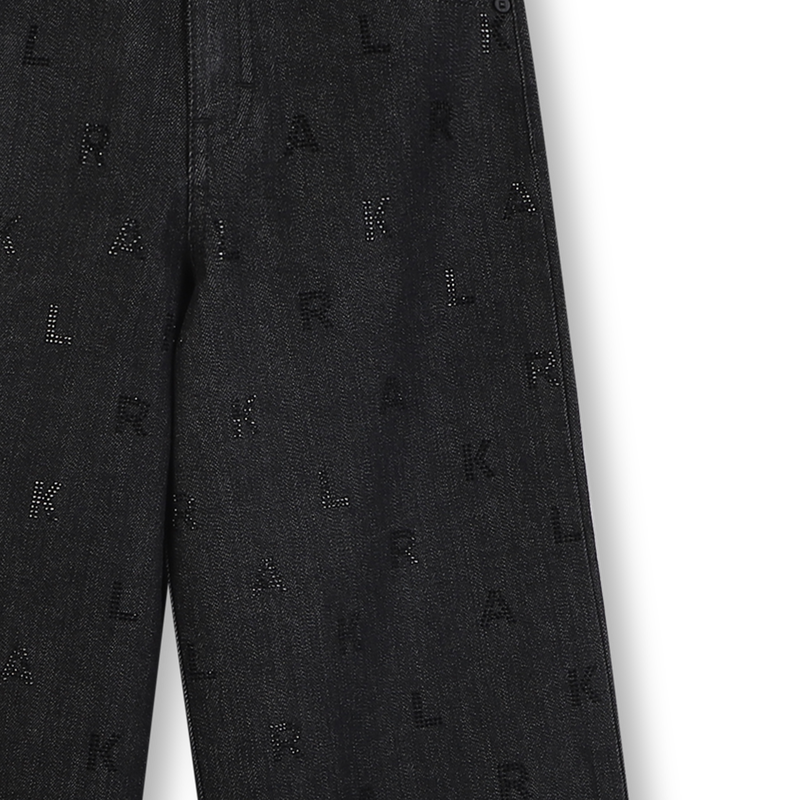 Calças jeans KARL LAGERFELD KIDS 
                    GIRL