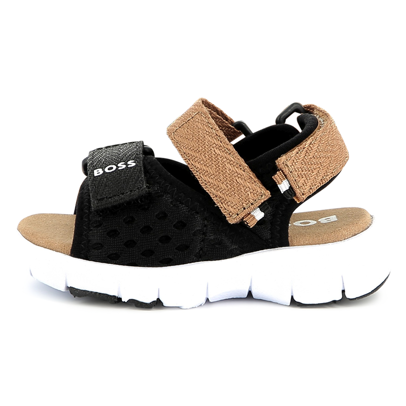 Sand&aacute;lias com velcro BOSS 
                        BOY