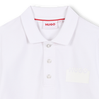 Camisa p&oacute;lo de manga curta HUGO 
                    BOY