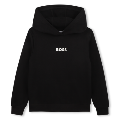 SWEAT COM CAPUCHA BOSS MENINO