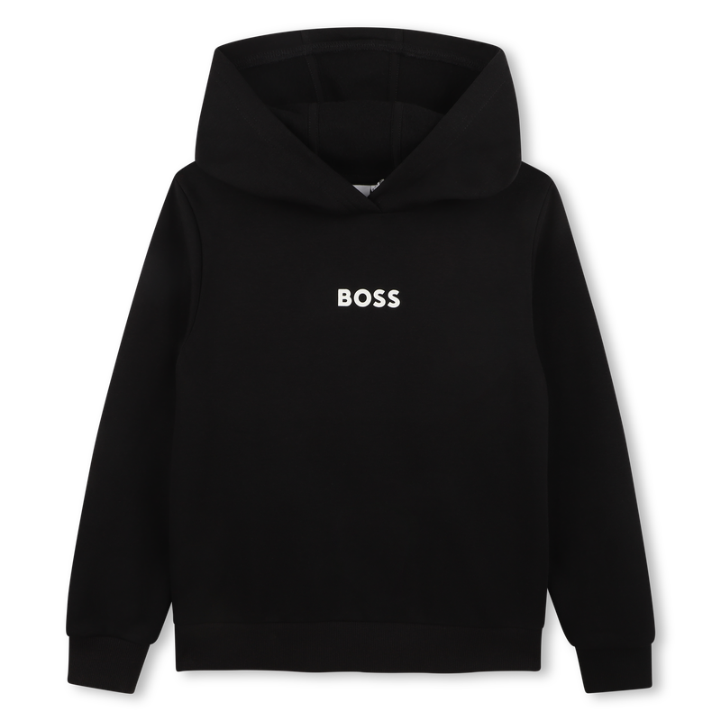 SWEAT COM CAPUCHA BOSS 
                        MENINO