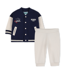 Cardigan e conjunto de cal&ccedil;as KENZO KIDS 
                    BOY
