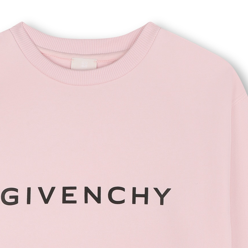 Vestido direito de moletão GIVENCHY 
                    GIRL