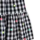 Saia de algod&atilde;o gingham BILLIEBLUSH 
                    GIRL