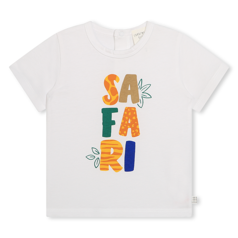 T-shirt estampada em algodão CARREMENT BEAU 
                    BOY