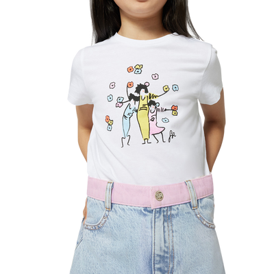 T-shirt de manga curta SONIA RYKIEL GIRL