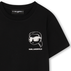 T-shirt de manga curta KARL LAGERFELD KIDS 
                    BOY