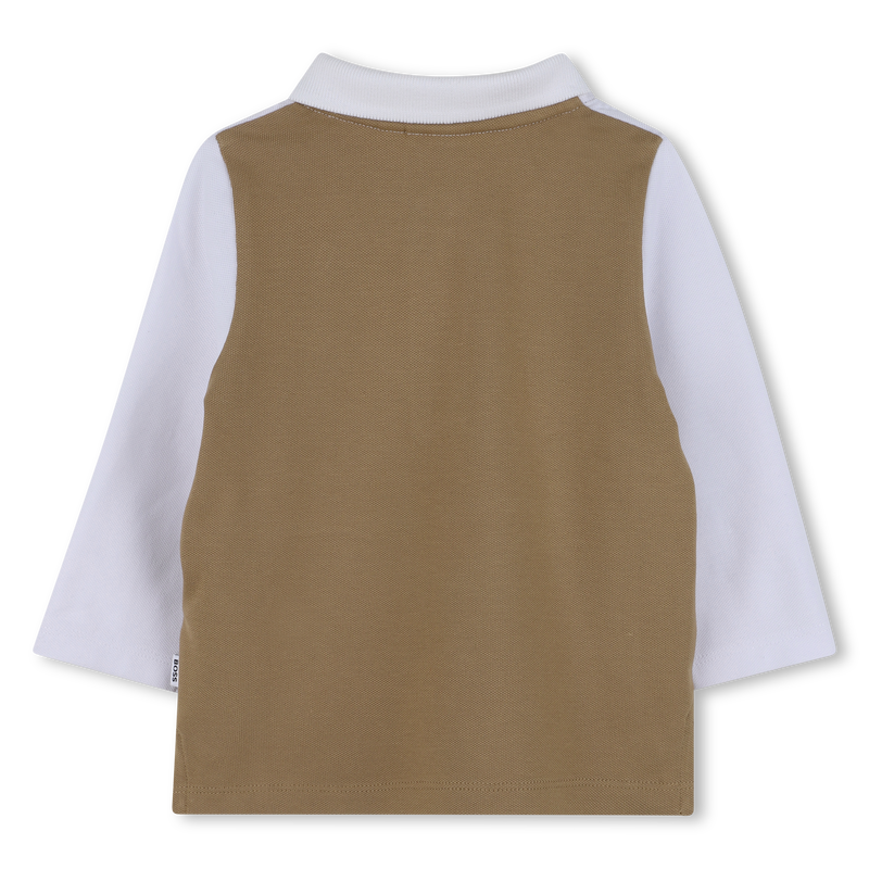 Camisa p&oacute;lo de manga comprida BOSS 
                        BOY