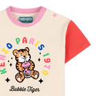 T-shirt com estampa brilhante KENZO KIDS 
                    GIRL