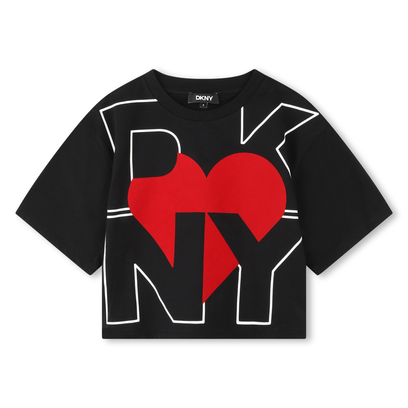 T-shirt de manga curta DKNY 
                        GIRL
