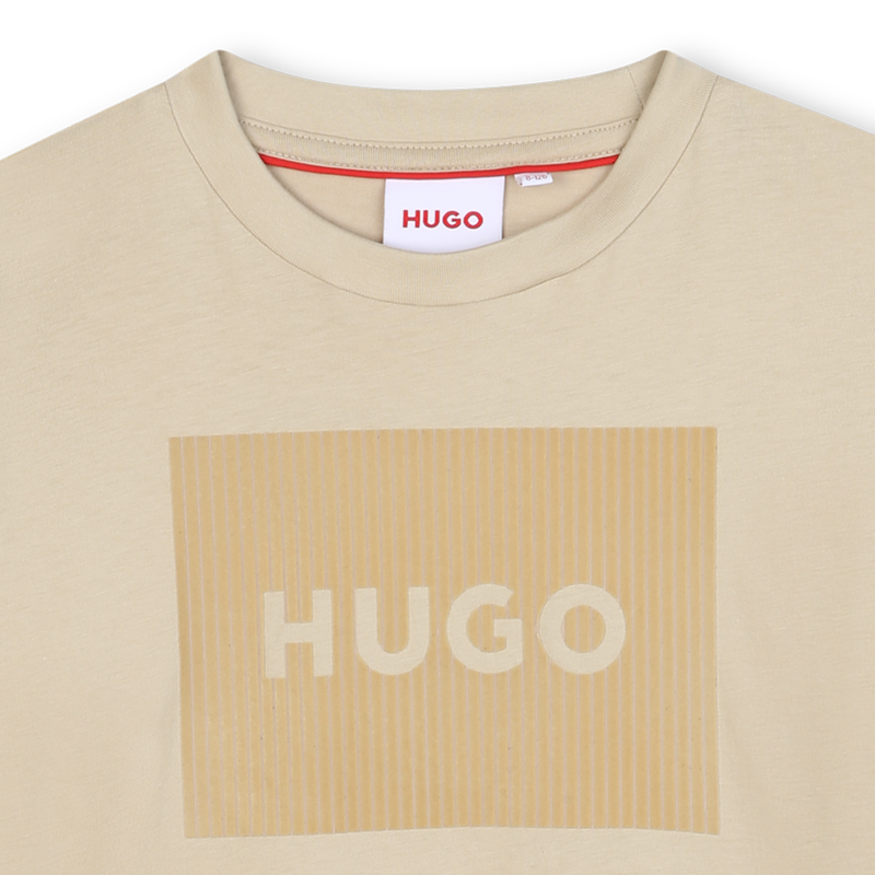 T-shirt de manga curta HUGO 
                    BOY