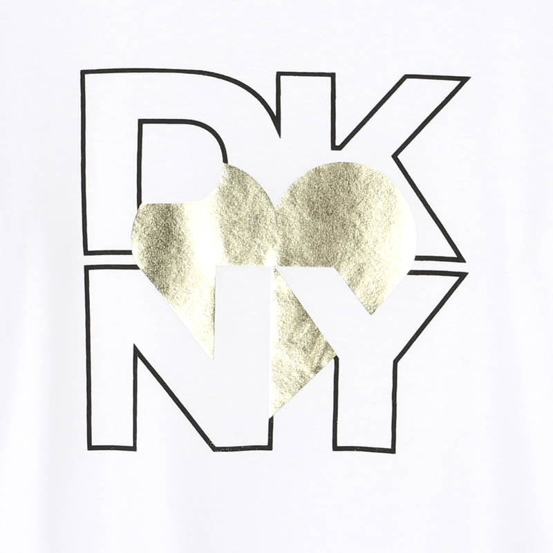 T-shirt de manga curta DKNY 
                        GIRL