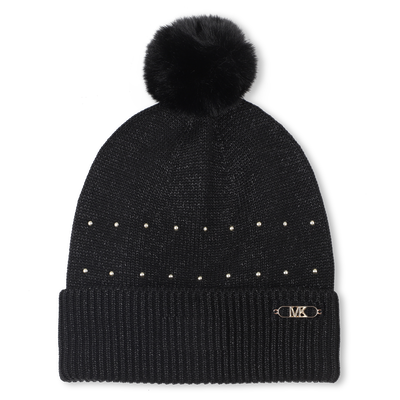 Gorro de malha com pompom MICHAEL KORS GIRL