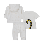 Conjunto t-shirt, cardigan e cal&ccedil;as KENZO KIDS 
                    UNISEX