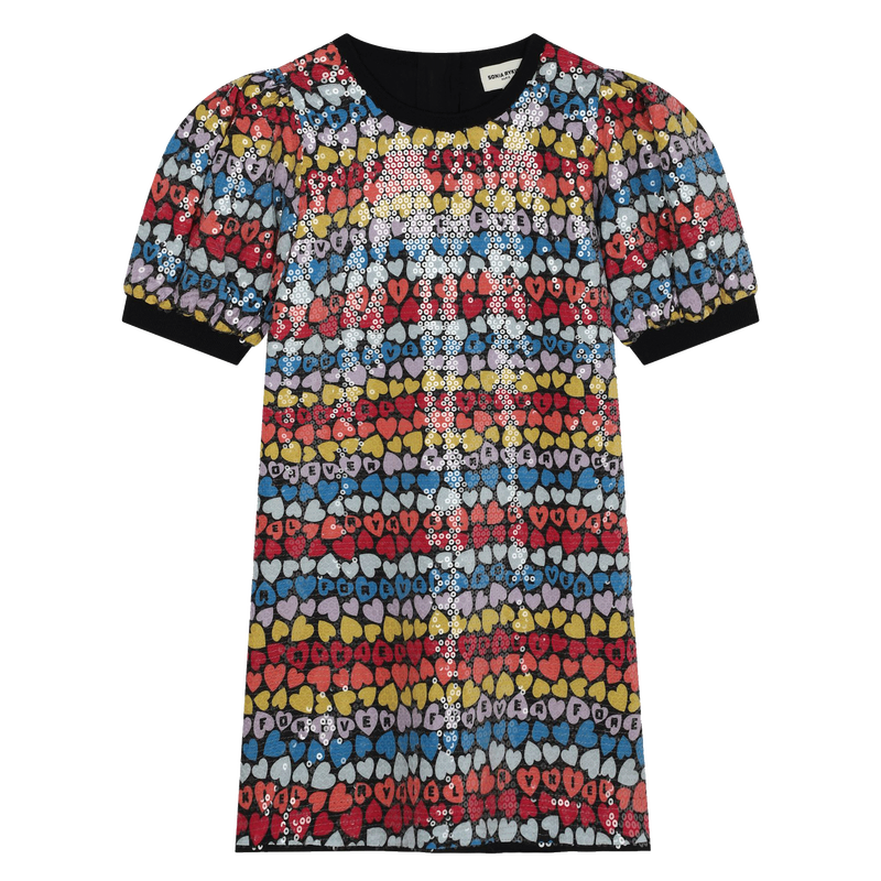 Vestido de lantejoulas SONIA RYKIEL 
                    GIRL