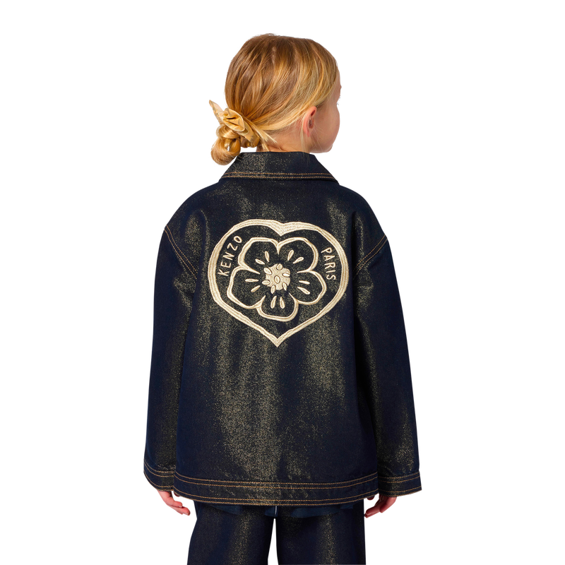 Casaco de denim KENZO KIDS 
                        MENINA