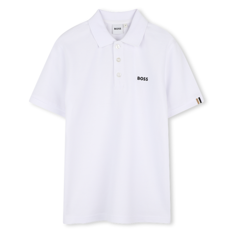 Polo de manga curta BOSS 
                        MENINO