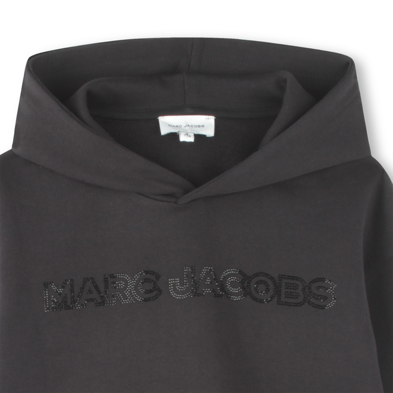 Sweatshirt em molet&atilde;o curta MARC JACOBS 
                        GIRL