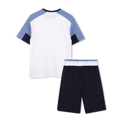 T-shirt + conjunto bermuda BOSS BOY