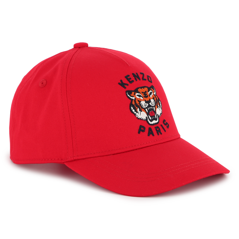 Bon&eacute; de algod&atilde;o com bordado KENZO KIDS 
                        UNISEX