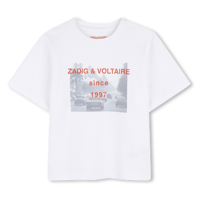 T-SHIRT DE MANGA CURTA ZADIG & VOLTAIRE BOY