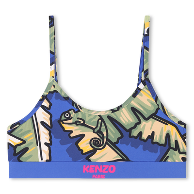 Biquíni com palmeiras KENZO KIDS GIRL