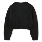 Camisola cropped com log&oacute;tipo HUGO 
                    GIRL