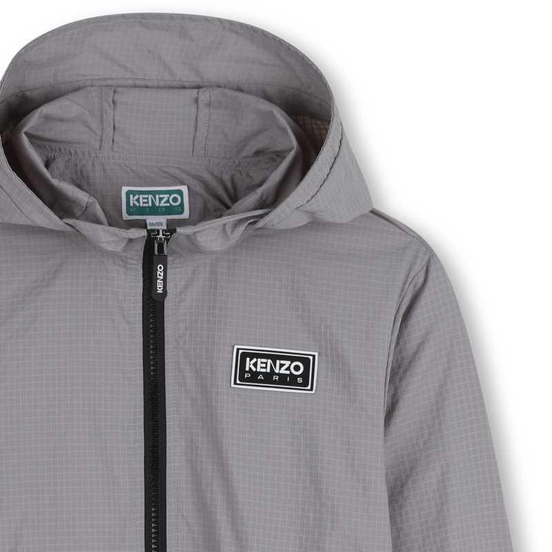 Corta-vento com capuz KENZO KIDS 
                        BOY