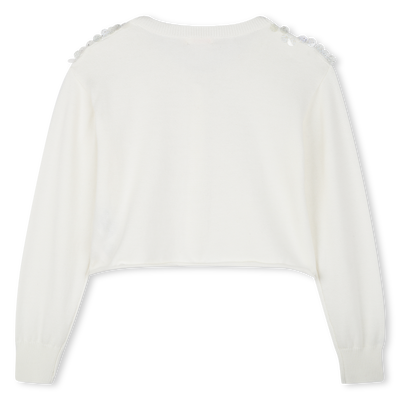 Sequined Cotton Cardigan BILLIEBLUSH GIRL