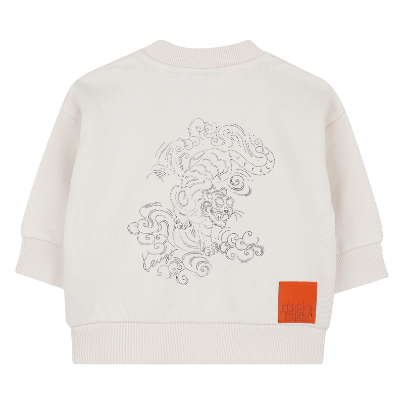 Moletom com bolso frontal central KENZO KIDS 
                    BOY