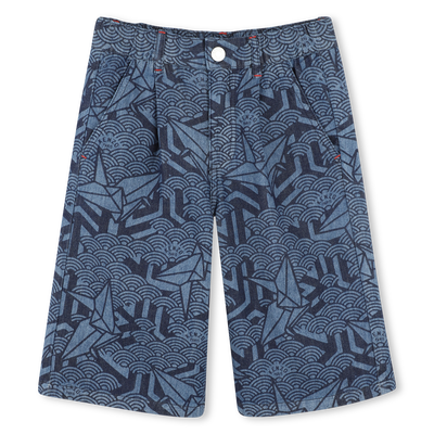 Bermudas de ganga estampadas KENZO KIDS BOY