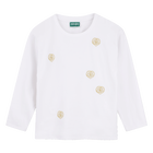 Camiseta de manga longa KENZO KIDS 
                    MENINA