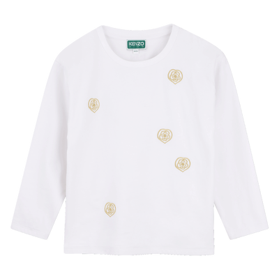 Camiseta de manga longa KENZO KIDS MENINA