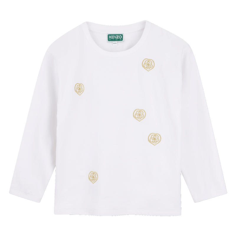 Camiseta de manga longa KENZO KIDS 
                        MENINA