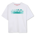 T-shirt de manga curta HUGO 
                    BOY