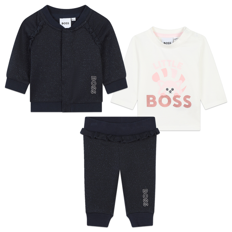 Conjunto de 3 pe&ccedil;as BOSS 
                        GIRL