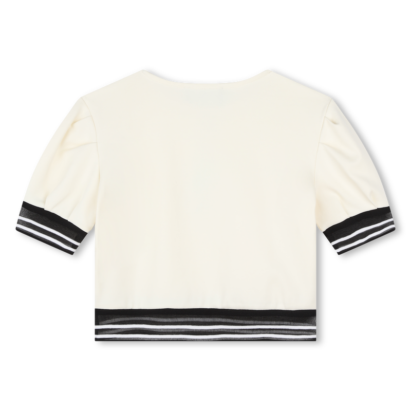 Tie Illusion Top KARL LAGERFELD KIDS 
                    GIRL