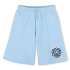 Bermudas em molet&atilde;o de algod&atilde;o KENZO KIDS 
                    BOY