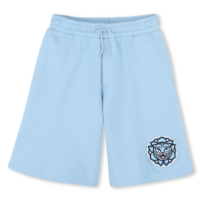 Bermudas em molet&atilde;o de algod&atilde;o KENZO KIDS BOY