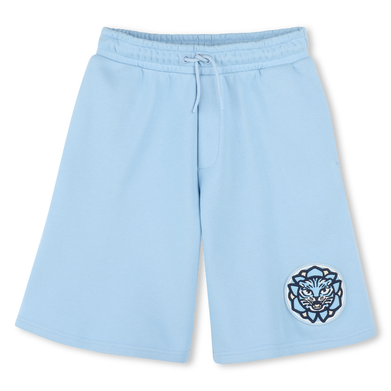 Bermudas em molet&atilde;o de algod&atilde;o KENZO KIDS 
                        BOY