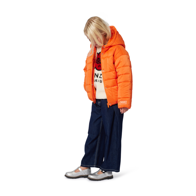 Moletom de lã fofa KENZO KIDS 
                    GIRL
