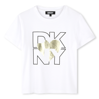 T-shirt de manga curta DKNY GIRL