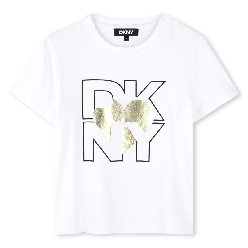 T-shirt de manga curta DKNY 
                        GIRL