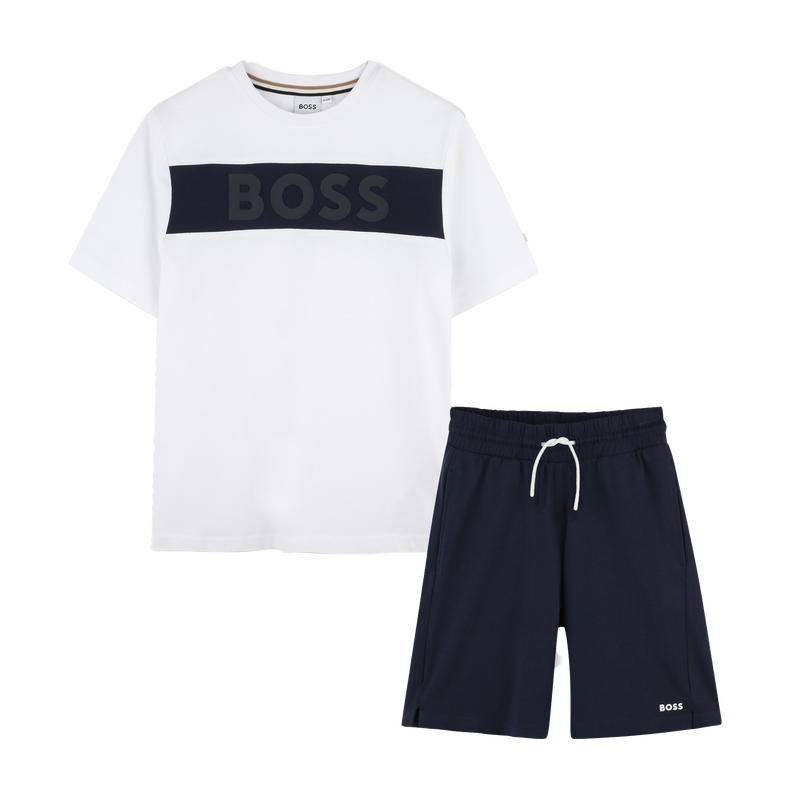 T-shirt e cal&ccedil;&otilde;es de algod&atilde;o BOSS 
                        BOY